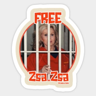 Zsa Zsa Sticker